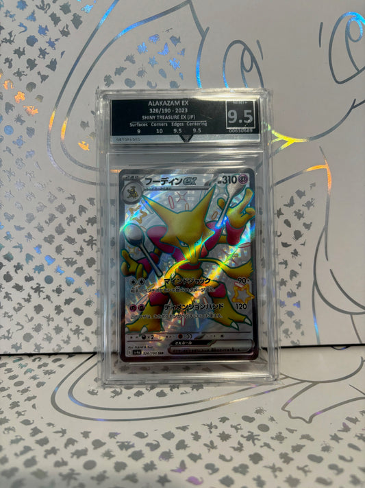 Alakazam EX 326/190 Shiny Treasure EX Get Graded 9.5 Mint +