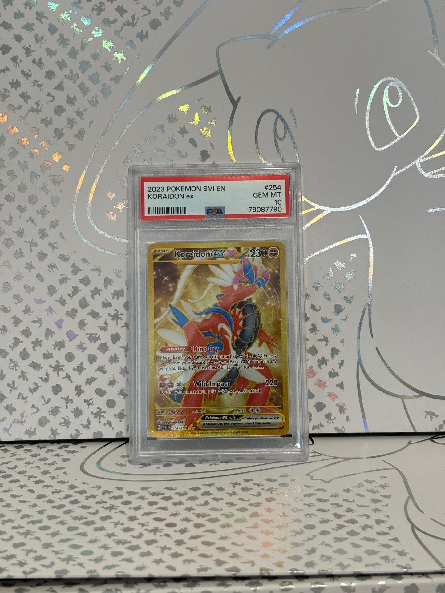 Koraidon EX 254/198 Scarlet & Violet PSA 10