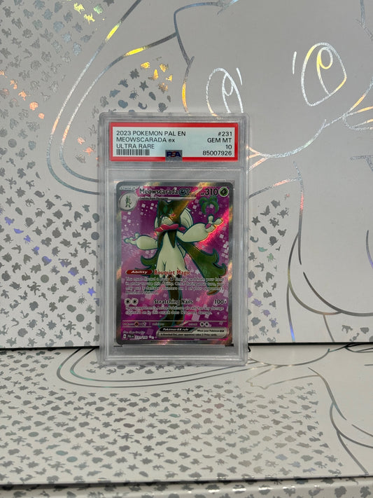 Meowscarada EX 231/193 Paldea Evolved PSA 10