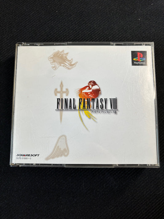 Final Fantasy VIII PS1 Game Japanese Import With Manual