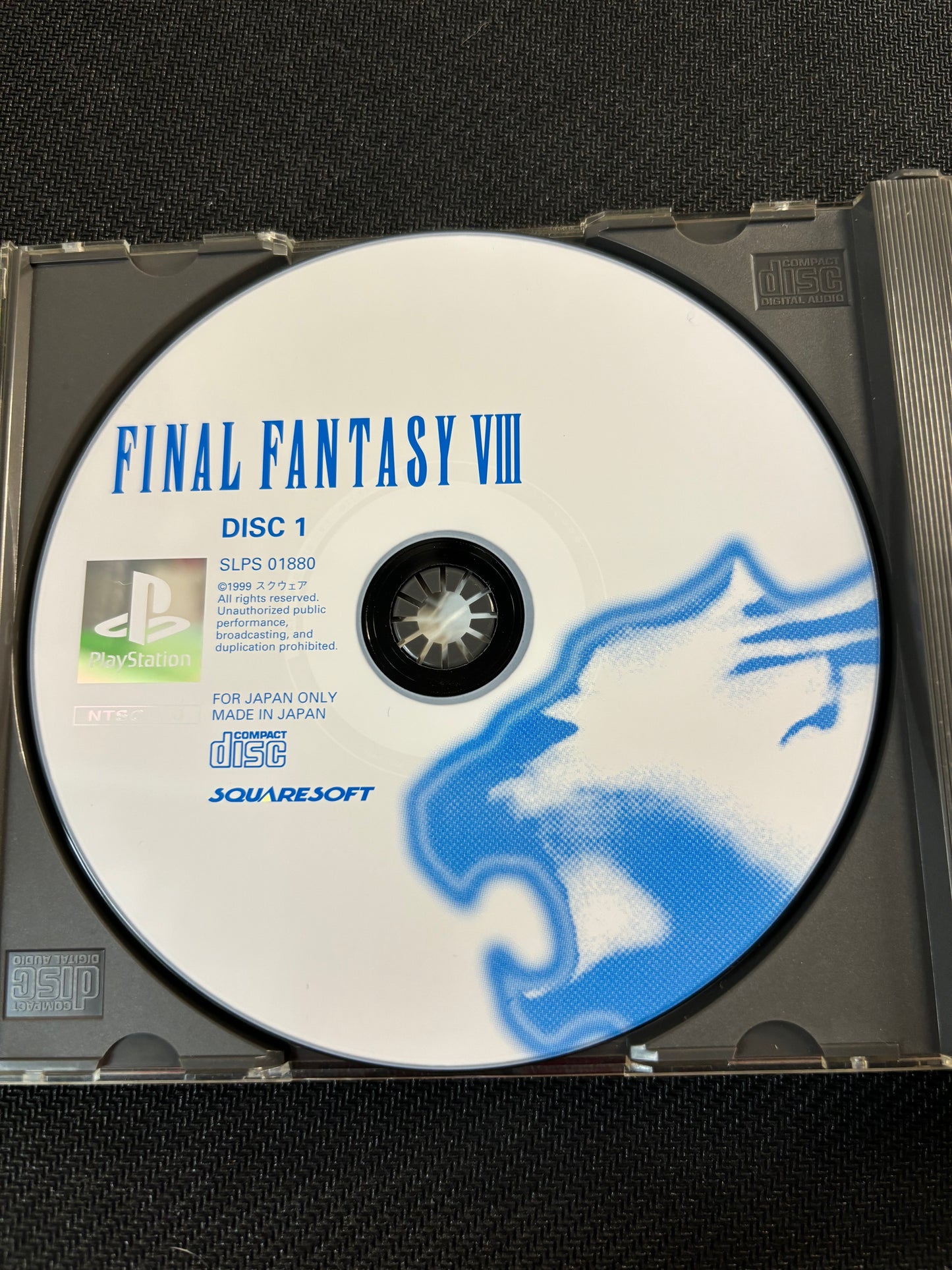 Final Fantasy VIII PS1 Game Japanese Import With Manual