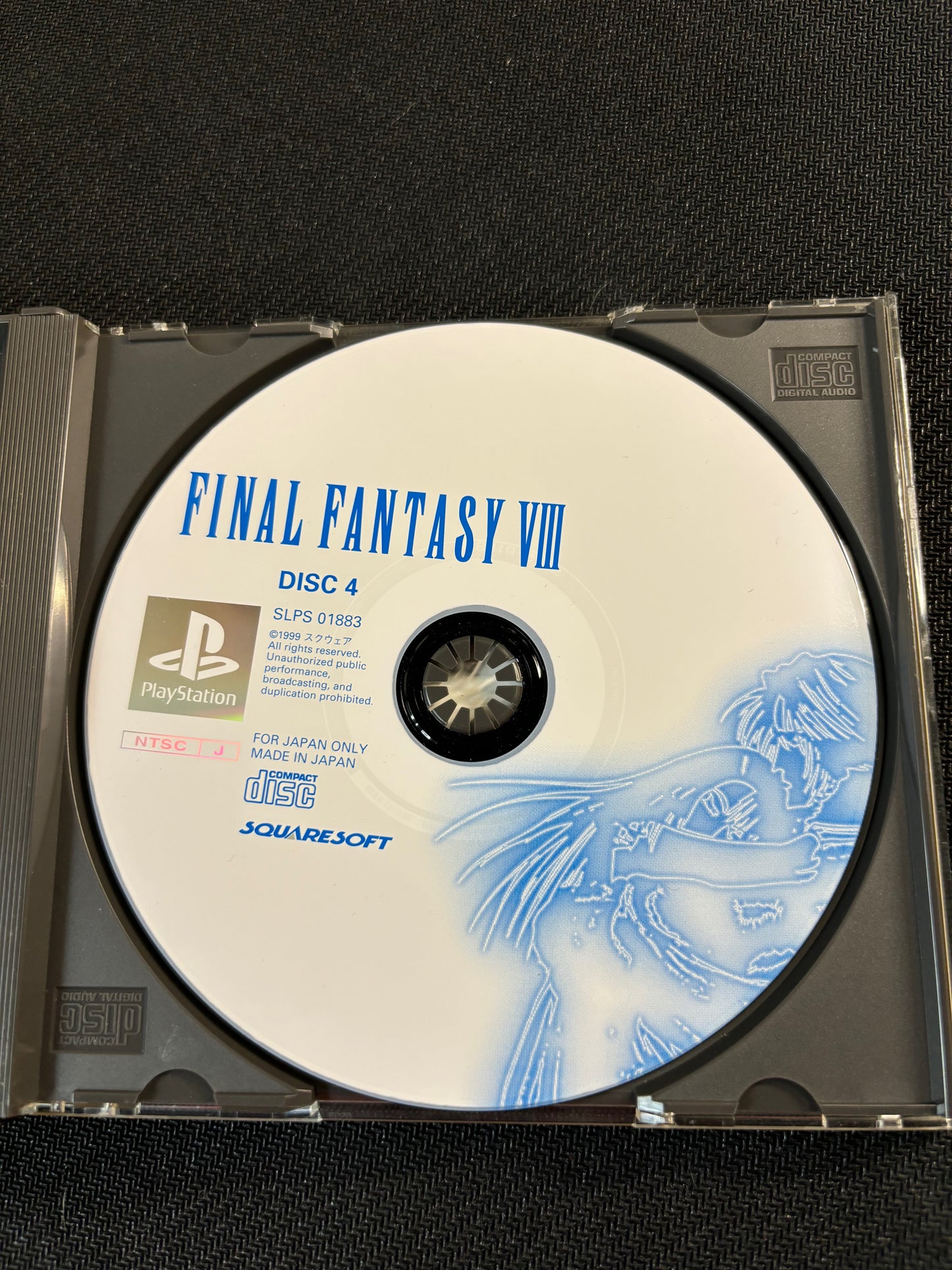 Final Fantasy VIII PS1 Game Japanese Import With Manual