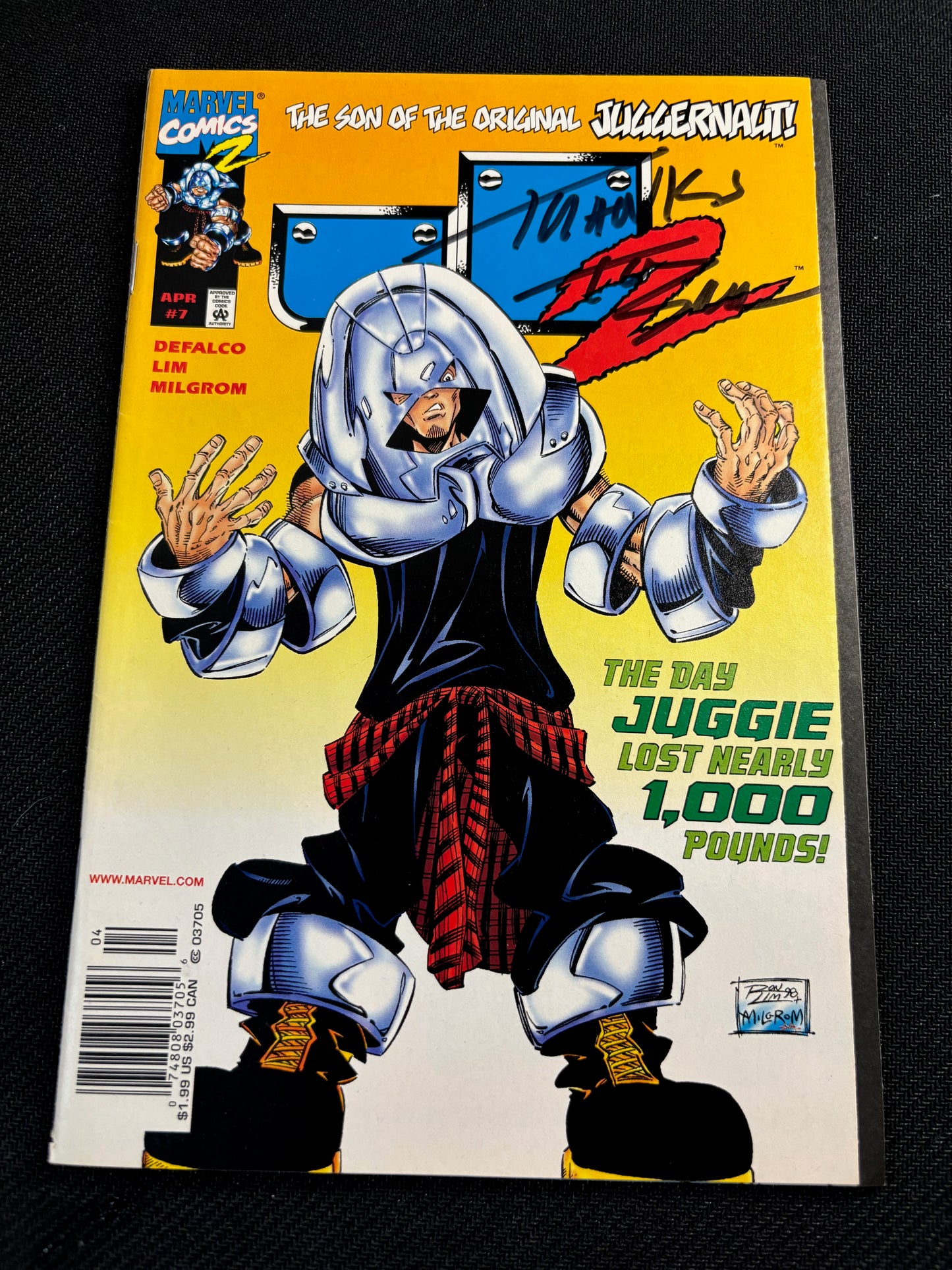 J2 #7 Marvel Juggernaut 1998