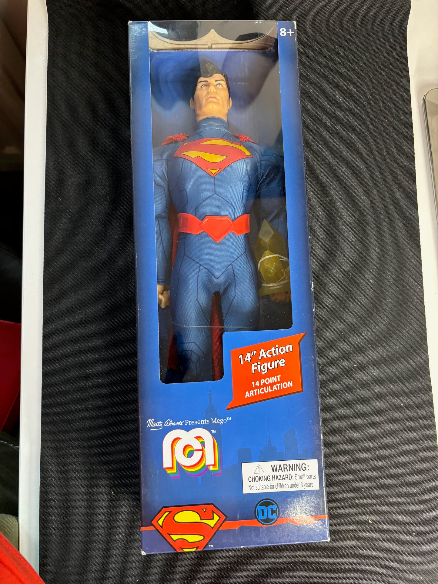 Superman 14” Action Figure Mego DC Action Figure in Box