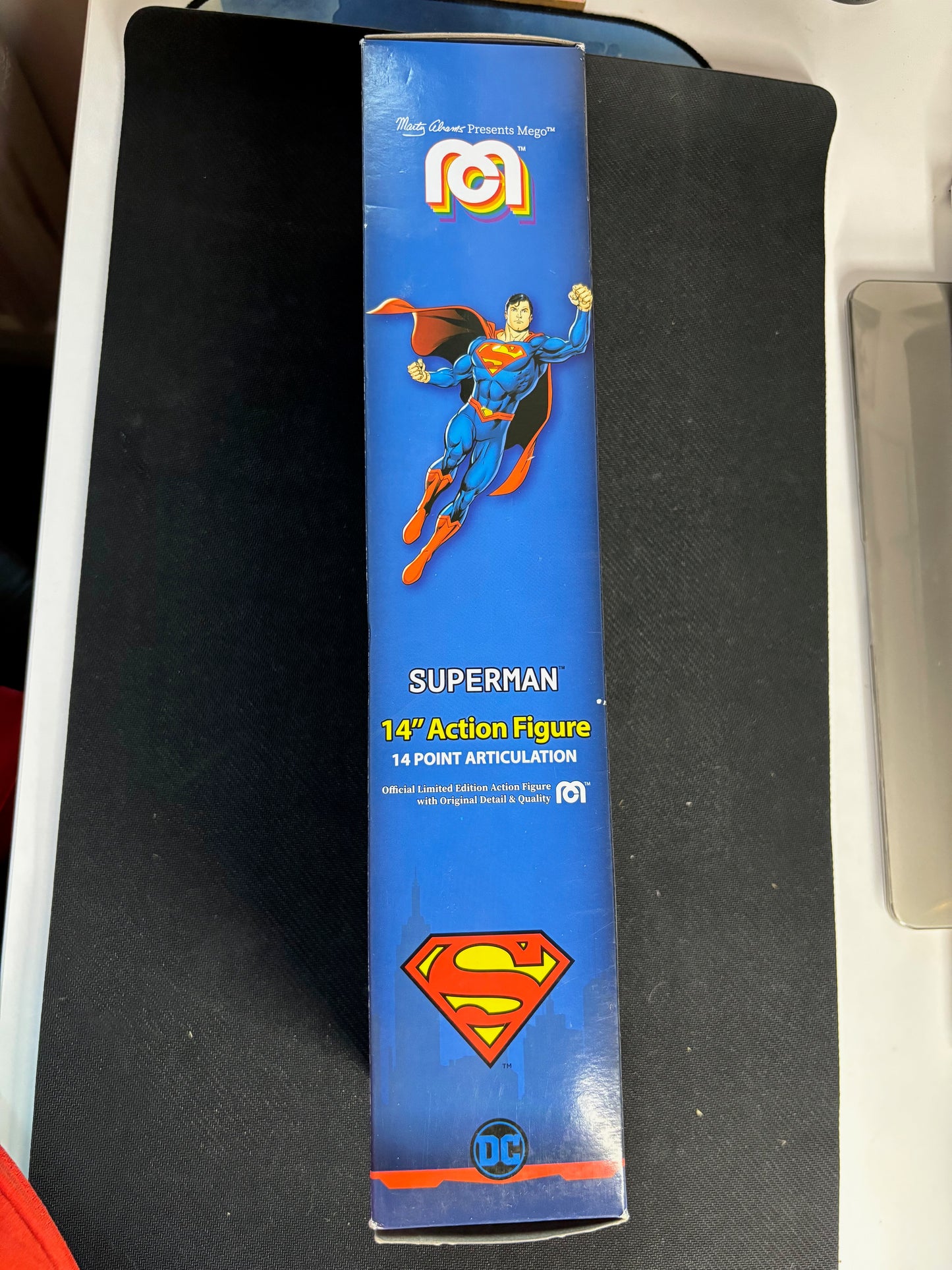 Superman 14” Action Figure Mego DC Action Figure in Box