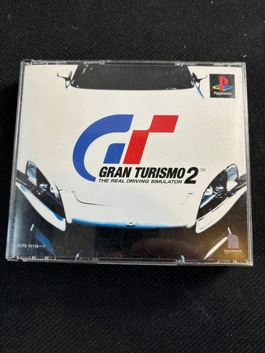 Gran Turismo 2 PS1 Japanese Version Spine and Manual Included