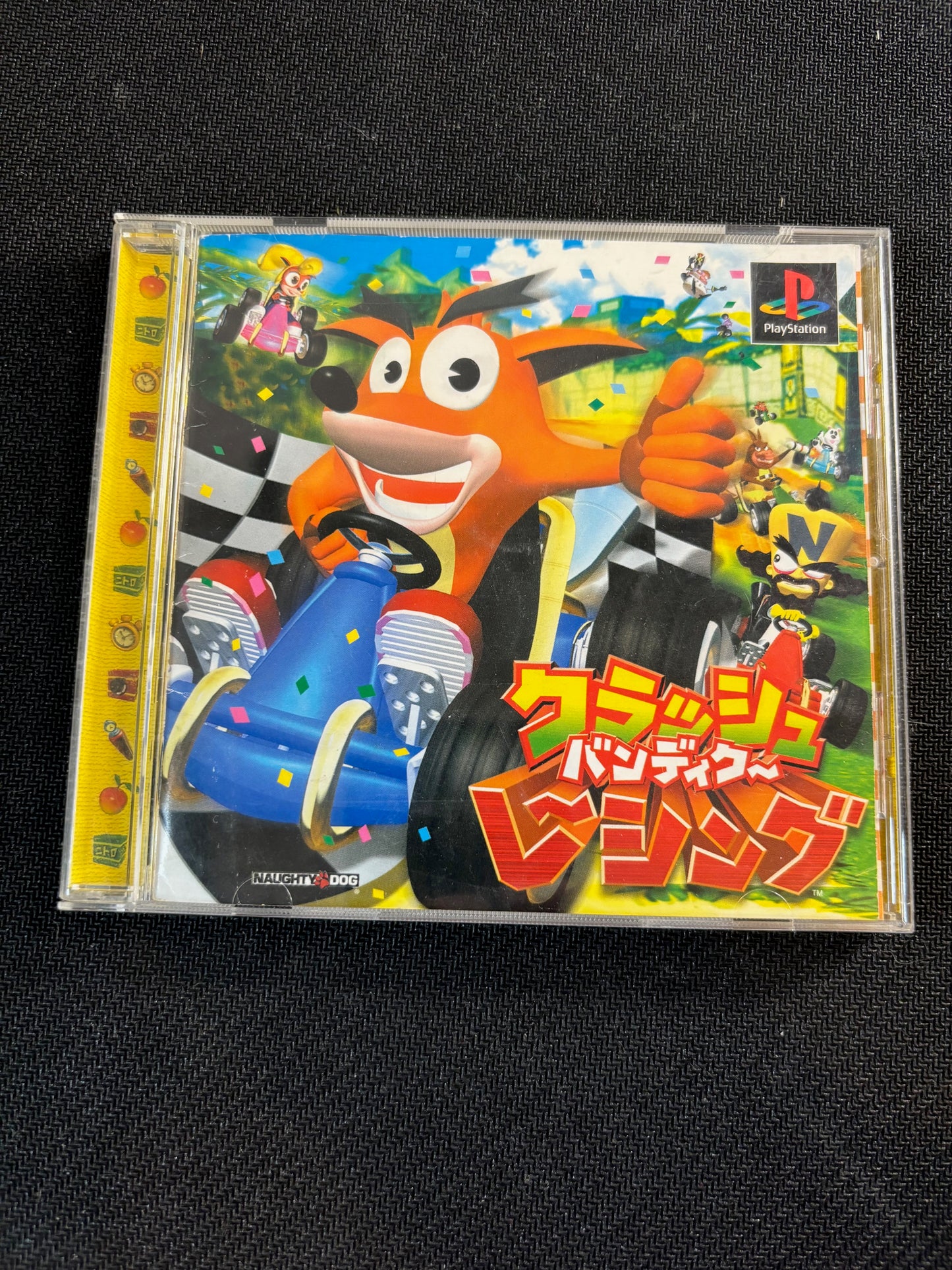 Crash Bandicoot Racing PS1 Japanese Import with Manual