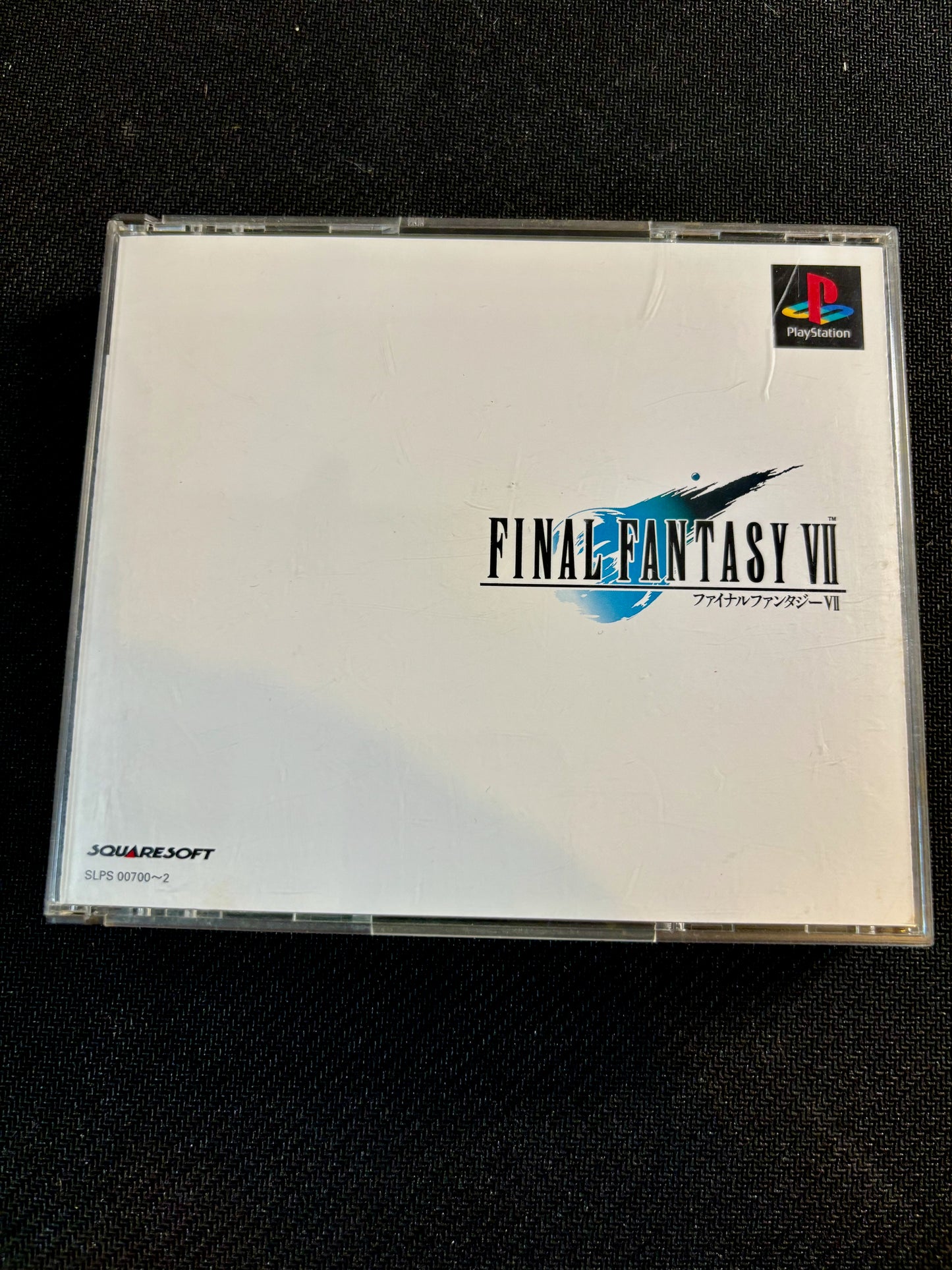 Final Fantasy VII 7 PS1 Game Japanese Import With Manual