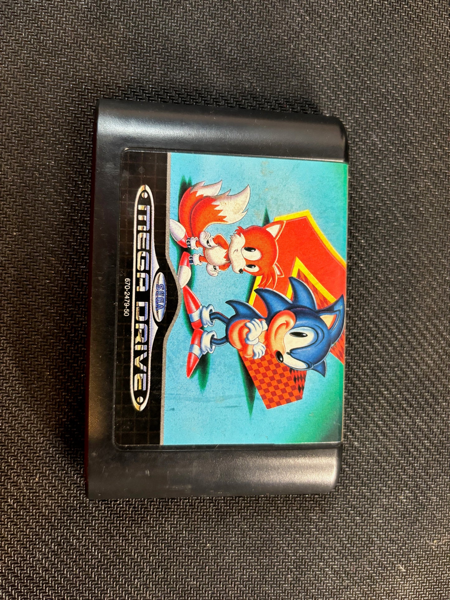 SONIC THE HEDGEHOG 2: Sega Megadrive Game With Manual