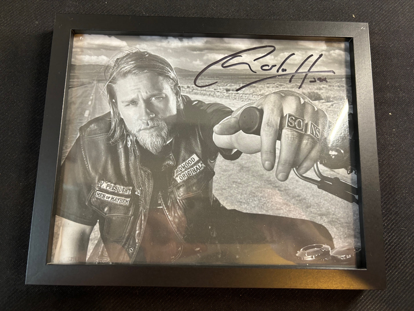 Charlie Hunnam Signed Sons of Anarchy Photograph