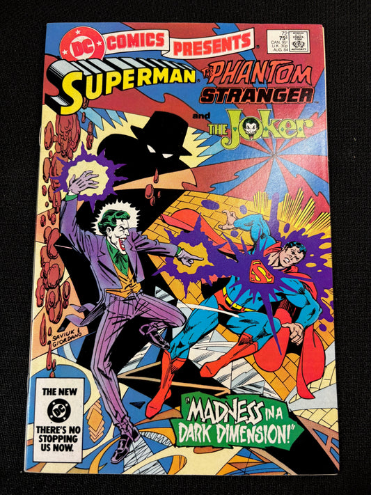 Superman The Phantom Stranger And The Joker 1984 Comic Book