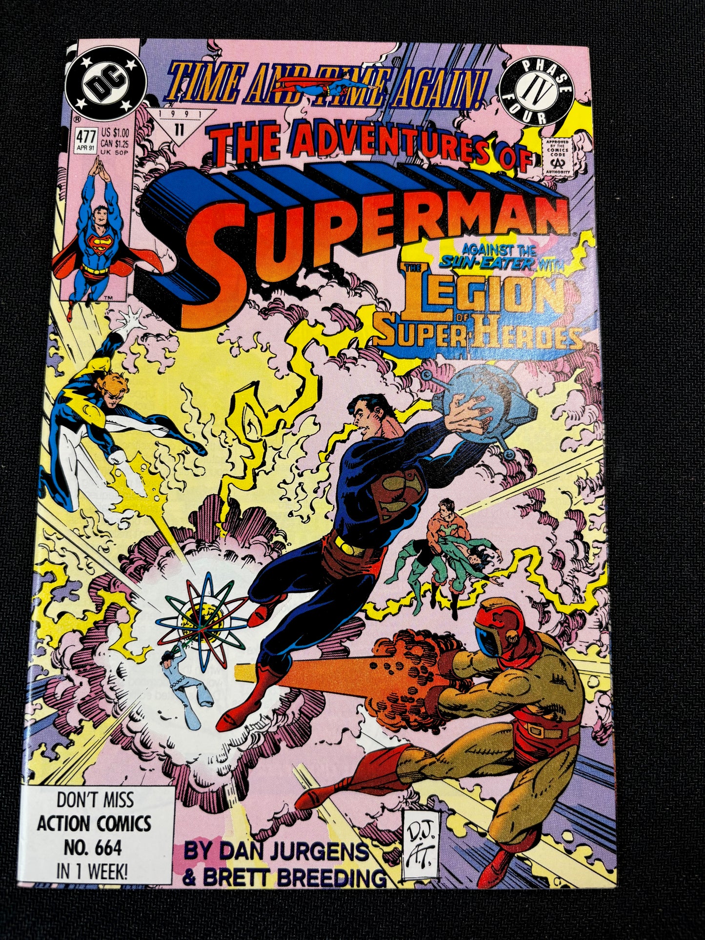 The Adventures Of Superman 477 April 1991,