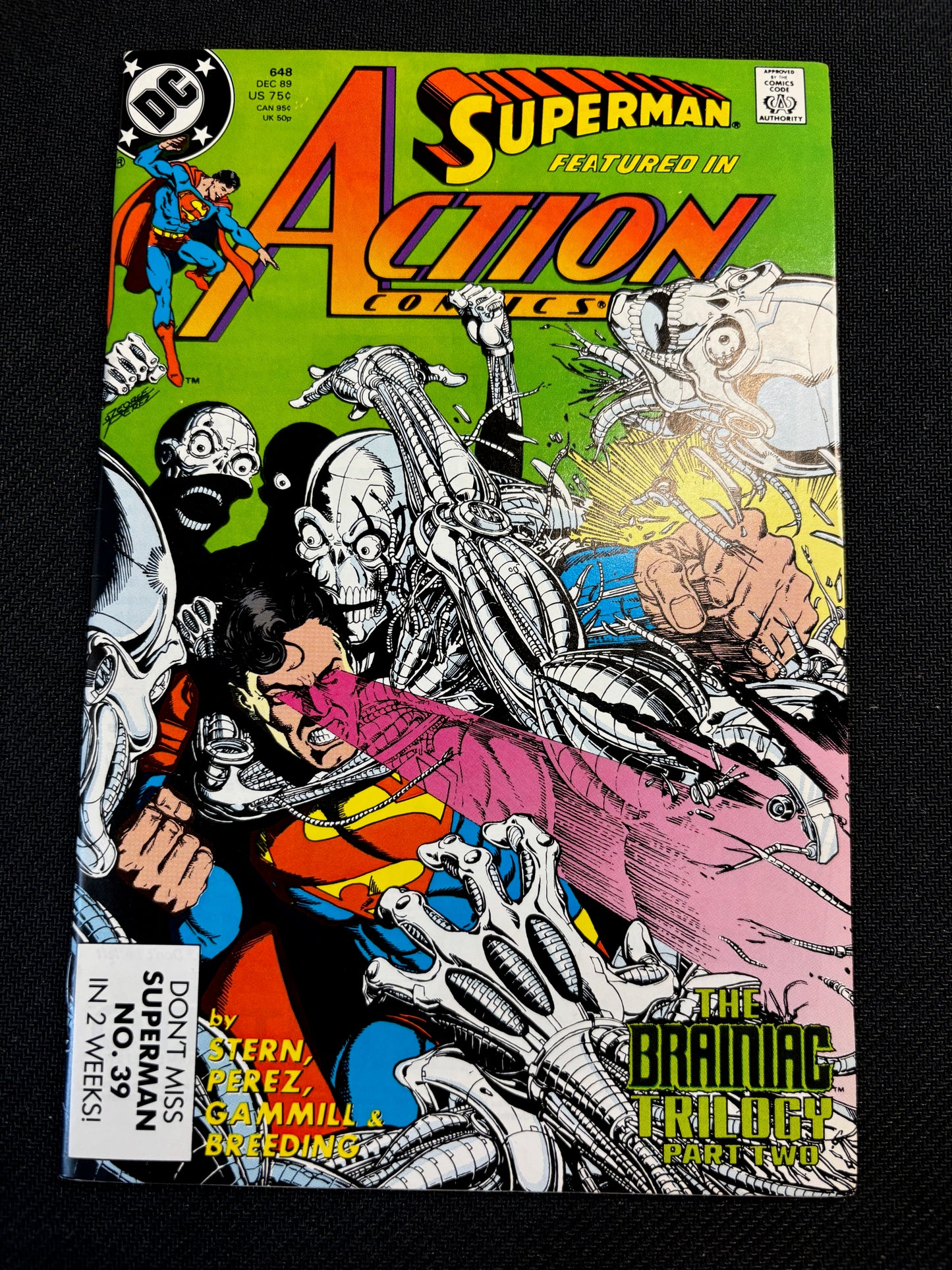 Action Comics #648 Superman 1989