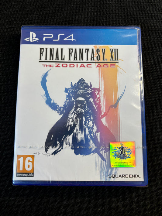 Final Fantasy XII The Zodiac Age PS4 Game Factory Sealed