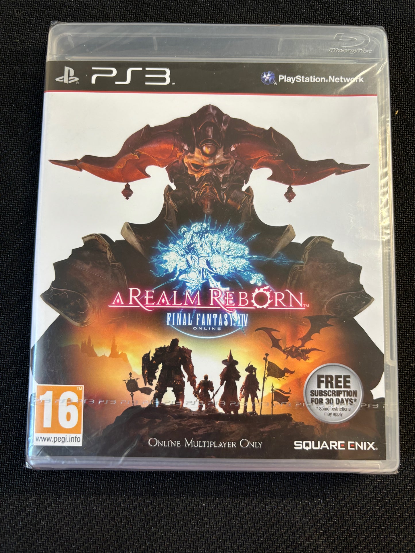 FINAL FANTASY XIV ONLINE: A REALM REBORN PS3 FACTORY SEALED