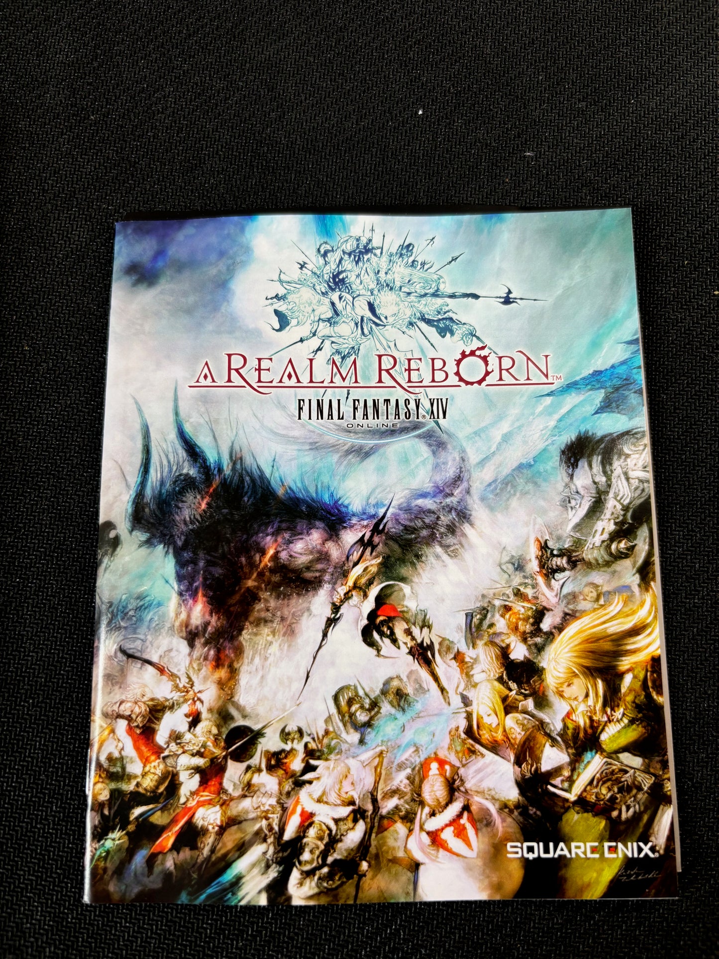 FINAL FANTASY XIV ONLINE: A REALM REBORN WITH MANUAL PS3 Damaged Case