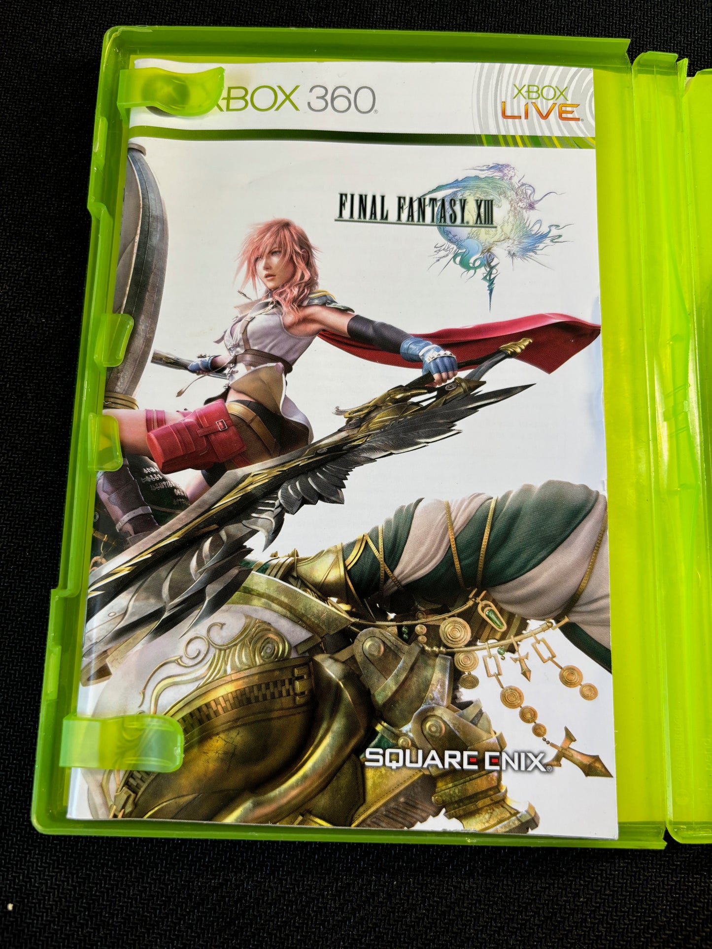 Final Fantasy XIII Xbox 360 With Manual - Damaged Case