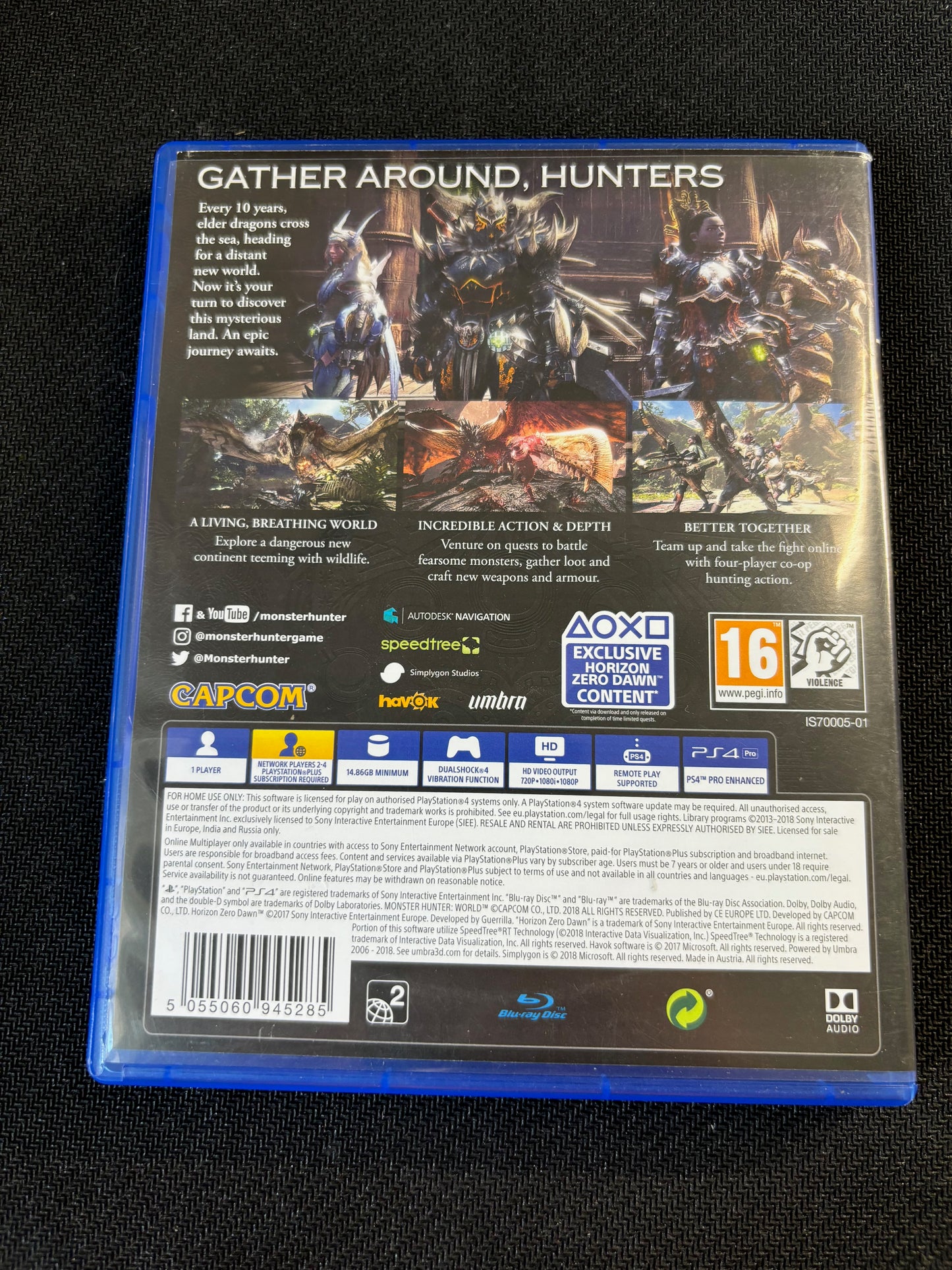 Monster Hunter World PS4