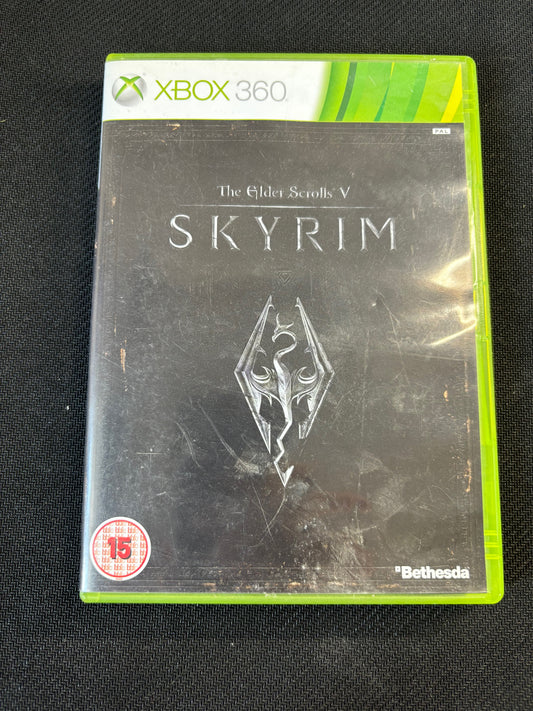 The Elder Scrolls Skyrim Xbox 360 With Manual No Map