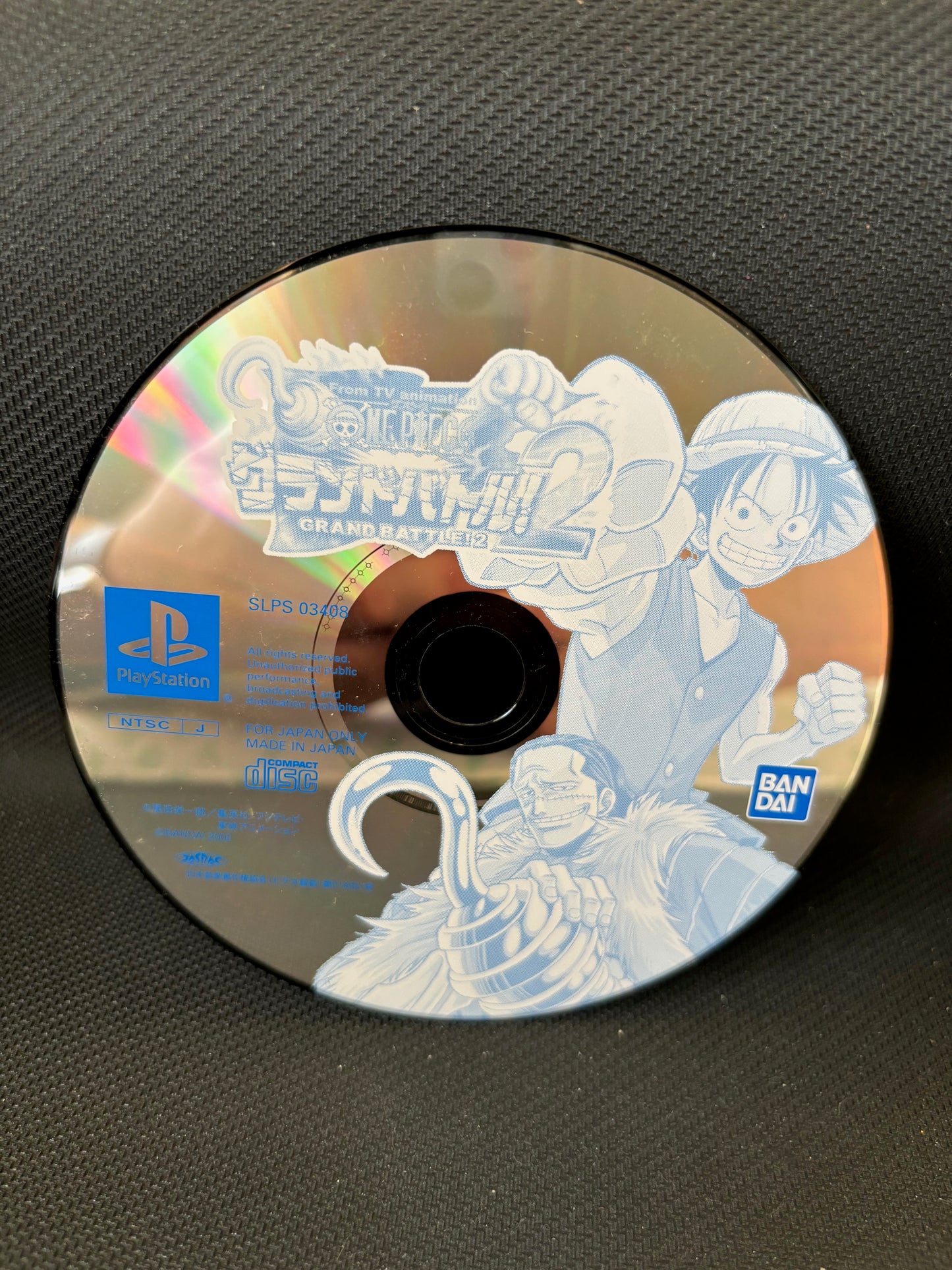 One Piece Grand Battle 2 PS1 Japan Import With Manuel