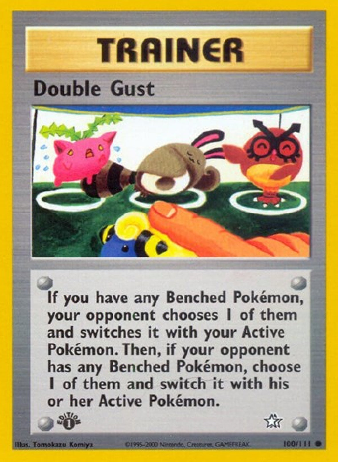 Double Gust 1st Edition 100/111 Neo Genesis