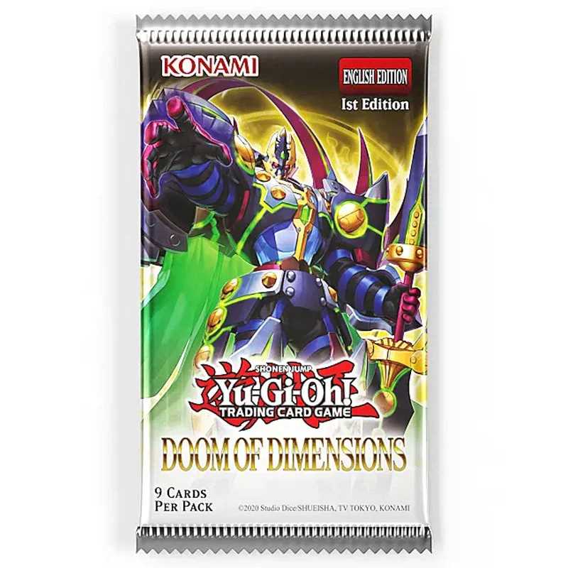 YU-GI OH! DOOM OF DIMENSIONS PACKS