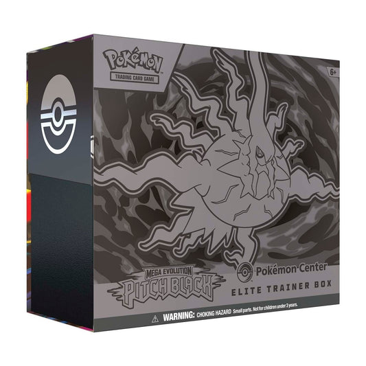 POKEMON PITCH BLACK ELITE TRAINER BOX POKEMON CENTER STAMPED