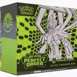 Pokemon Mega Evolution Perfect Order Pokemon Center Elite Trainer Box