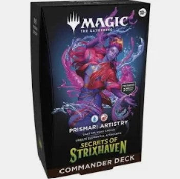 MTG - Magic The Gathering - Secrets of Strixhaven Commander Deck - Prismari Artistry