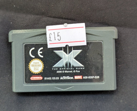 GAMEBOY ADVANCE X MEN THE OFFICIAL GAME