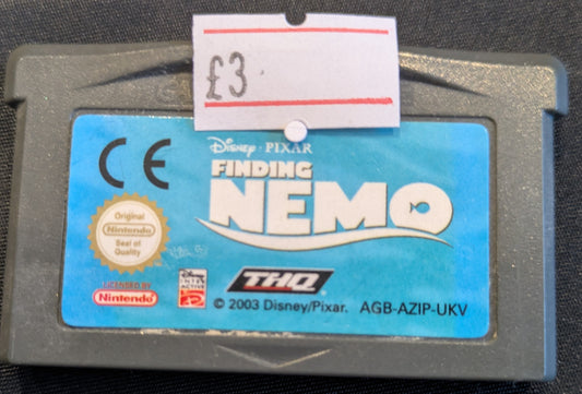 GAMEBOY ADVANCE GAME FINDING NEMO