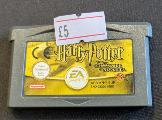 GAMEBOY ADVANCE GAME - HARRY POTTER AND THE CHAMBER OF SECRETS