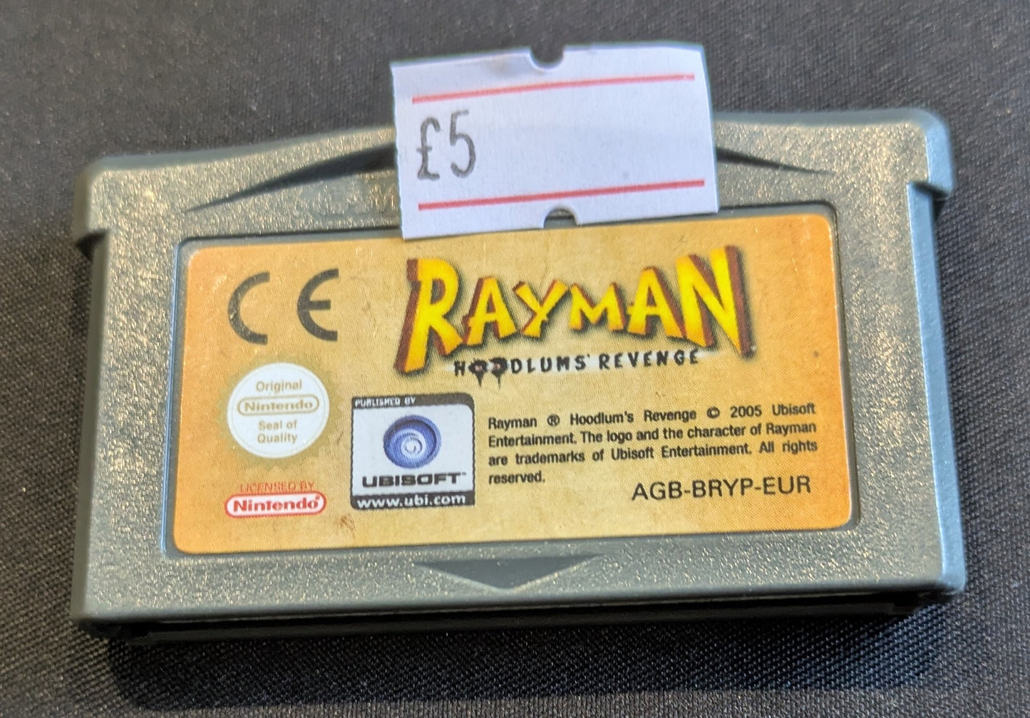 GAMEBOY ADVANCE GAME - RAYMAN, HOODLUMS REVENGE