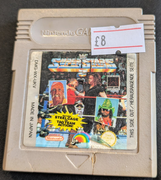 GAMEBOY GAME - WWF SUPER STARS