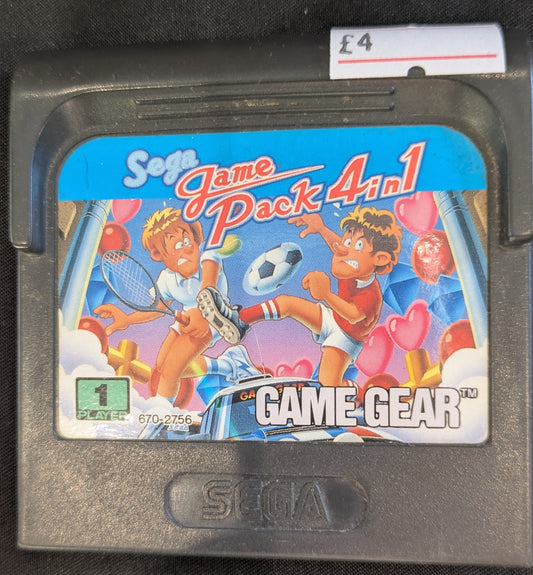 SEGA GAME - GAME PACK 4 in 1