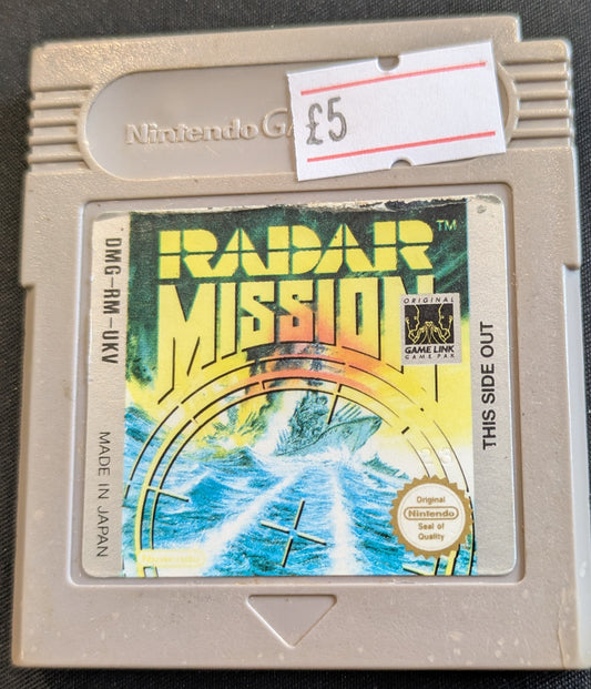 GAMEBOY GAME - RADAR MISSION