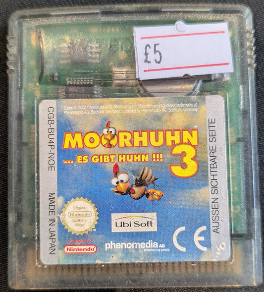 GAMEBOY GAME - MOORHUHN 3