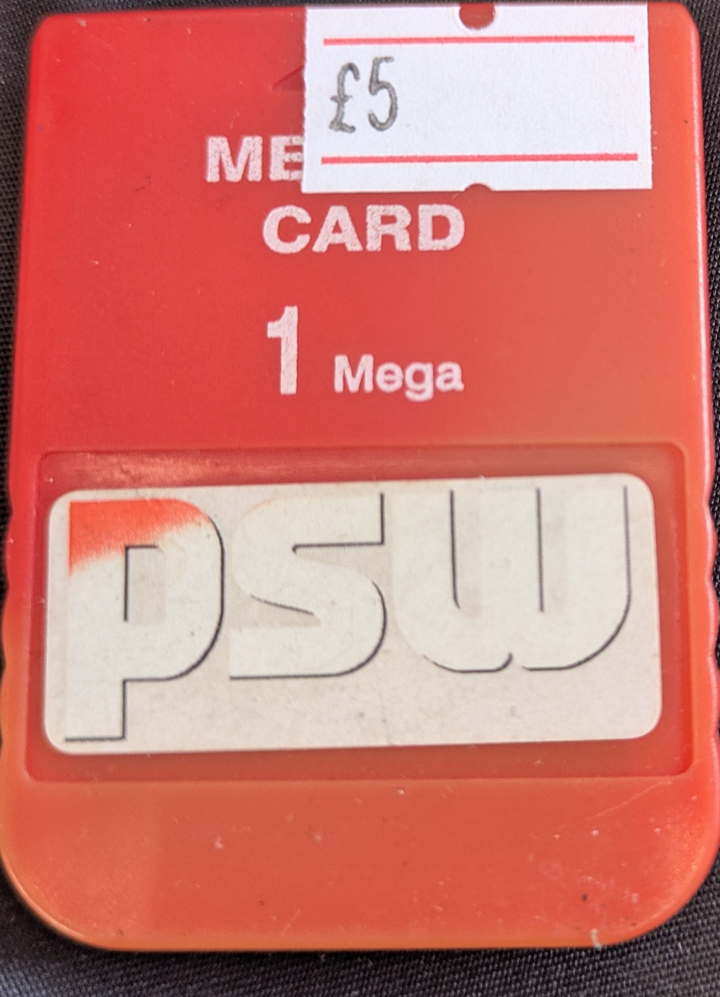 PLAY STATION 1 MEMORY CARD