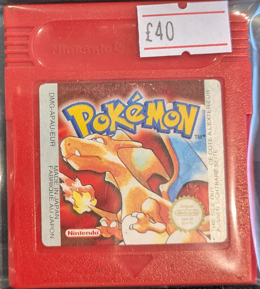 GAMEBOY GAME - POKEMON RED