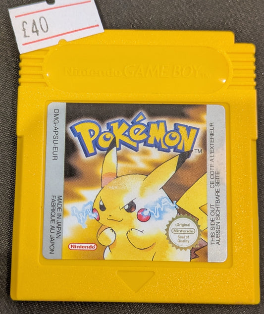 GAMEBOY GAME - POKEMON YELLOW