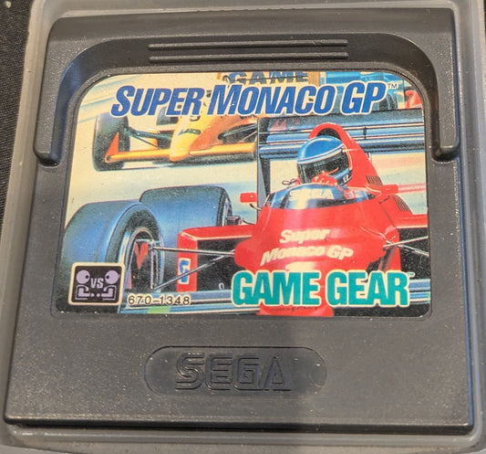 SEGA GAME - SUPER MONACO GP GAME GEAR