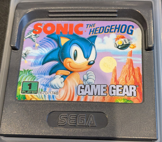 SEGA GAME - SONIC THE HEDGEHOG GAME GEAR