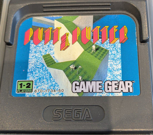 SEGA GAME - PUTT & PUTTER GAME GEAR