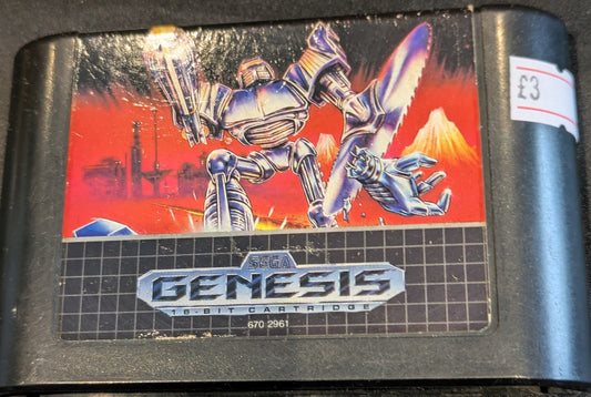 SEGA GENESIS GAME - CYBORG JUSTICE