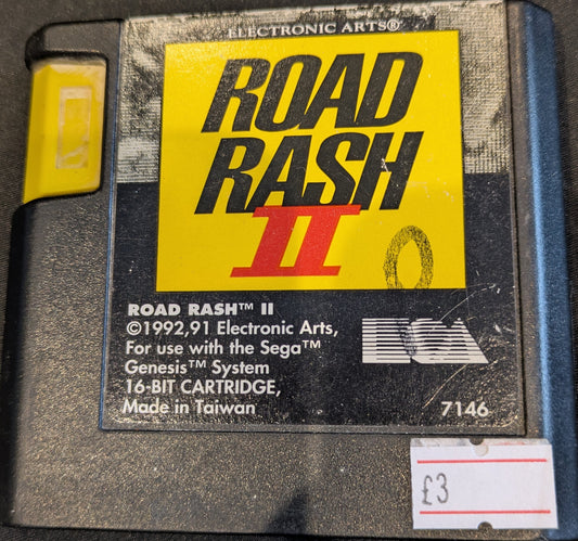 SEGA GENESIS GAME - ROAD RASH II