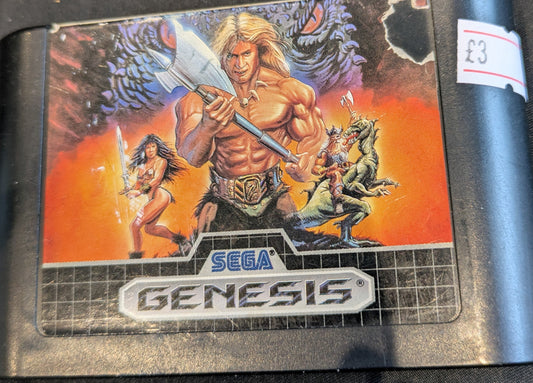SEGA GENESIS GAME - GOLDEN AXE