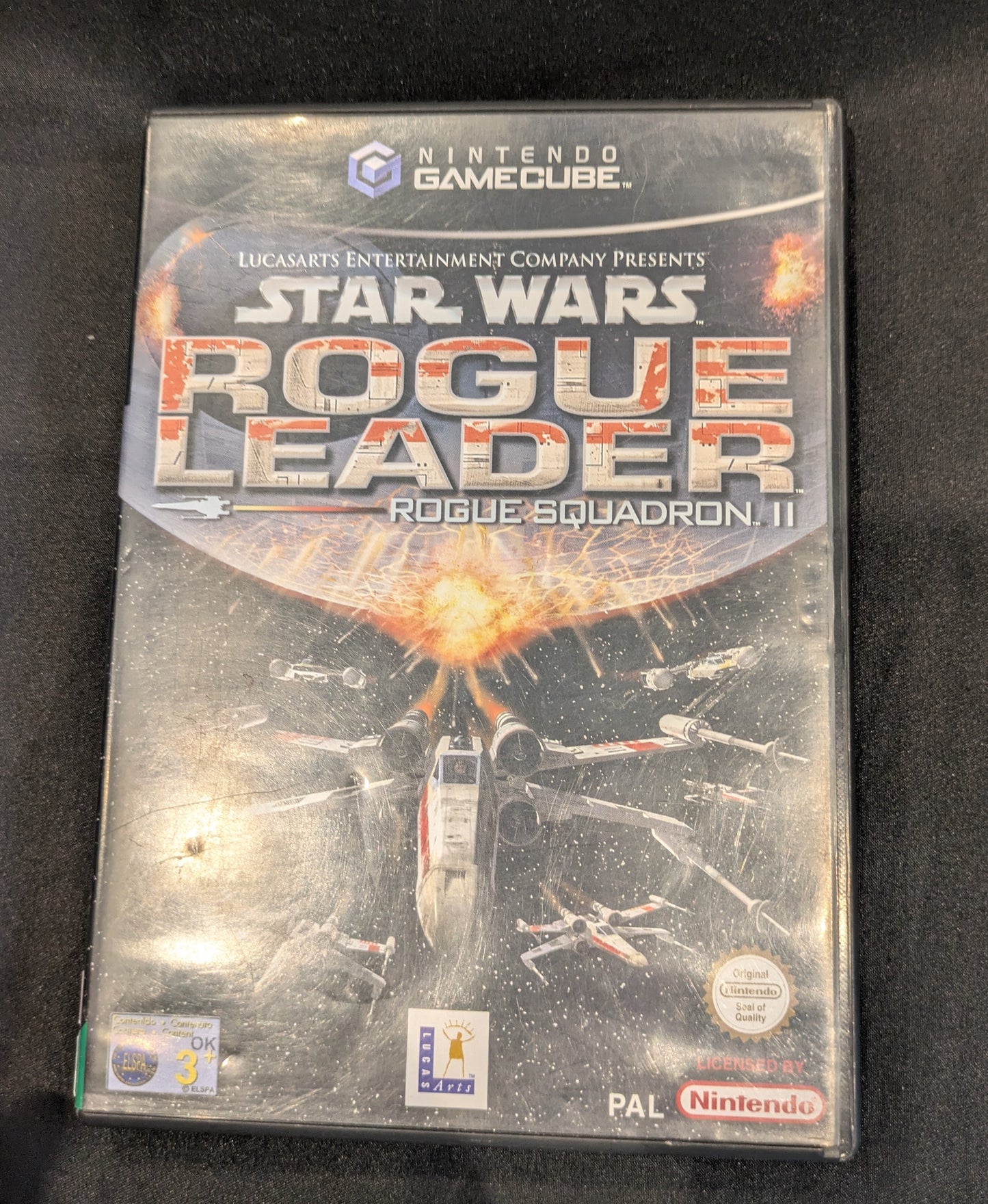 GAMECUBE GAME - STAR WARS ROGUE LEADER