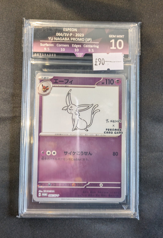 ESPEON 066/SV-P YUN NAGABA PROMO (JPN) GET GRADED 10 PRISTINE