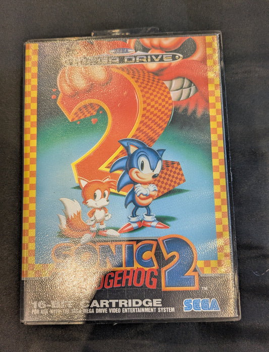 SEGA MEGA DRIVE GAME - SONIC THE HEDGEHOG 2