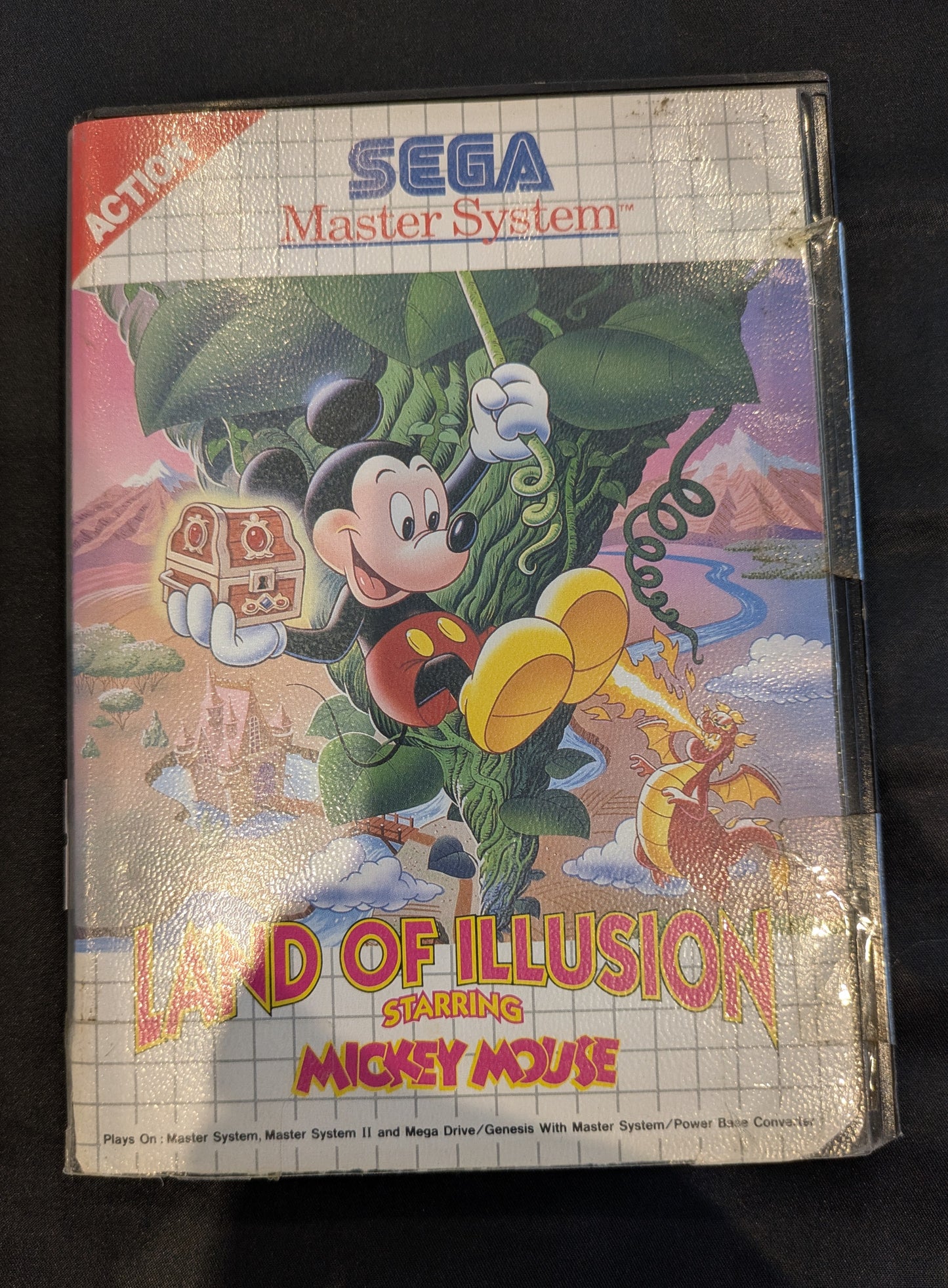 SEGA MEGA DRIVE GAME - LAND OF ILLUSION
